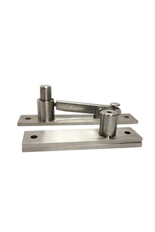 HEAVY DUTY CONCEALED DOOR PIVOT - ADJUSTABLE - MAX. 176 LB - STAINLESS STEEL MOD. 10100