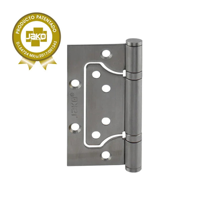 Bi-Folding - No Mortise Hinge for Full Size Doors - 304 Stainless Steel - 4"x2-3/16"x1/16" - Mod. CMJ2407