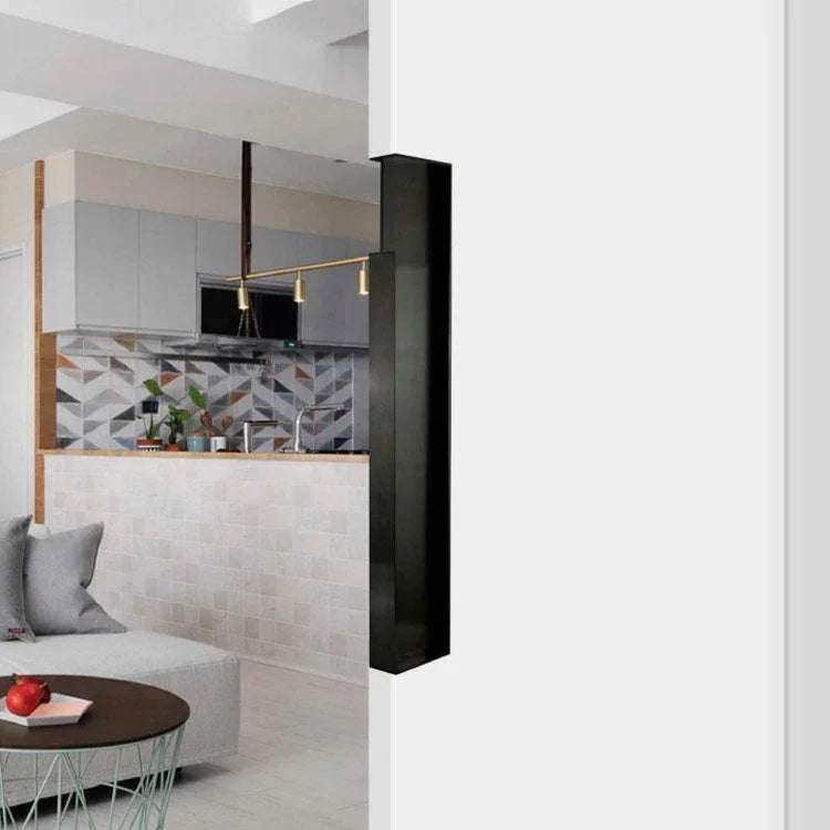 304 stainless steel satin finish pocket door handle for wood sliding doors