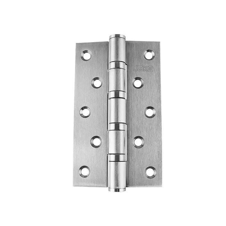 Heavy duty 5x3 inch stainless steel ball bearing butt hinge with satin finish and five knuckles