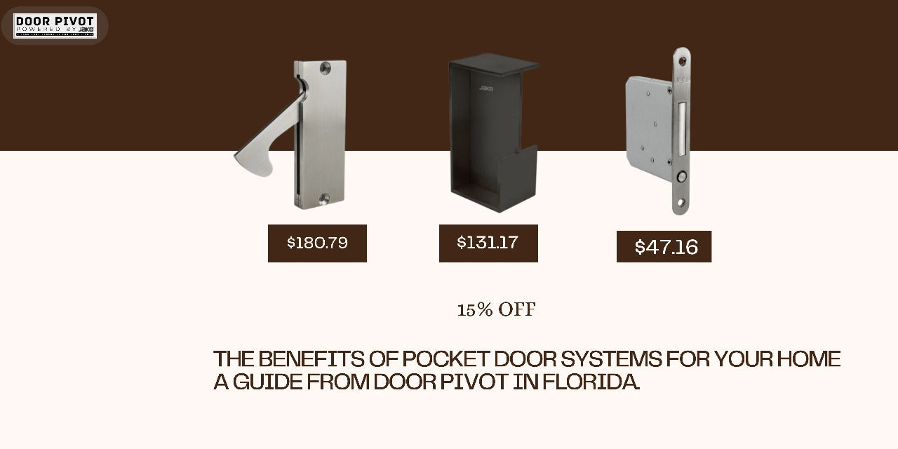 The Benefits of Pocket Door Systems for Your Home: A Guide from Door Pivot in Florida