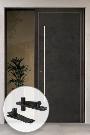 HEAVY DUTY CONCEALED DOOR PIVOT - ADJUSTABLE - MAX.