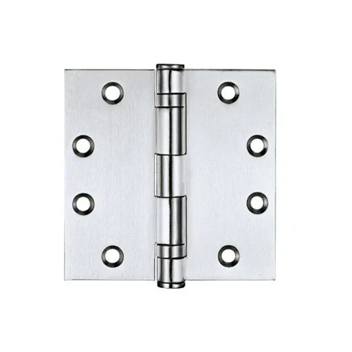GRADE 2 - MORTISE HINGE STAINLESS STEEL FIRE RATED UL - 4.5"x4.5”x1/8"-(2 BALL BEARINGS) - MOD. CMJ030UL