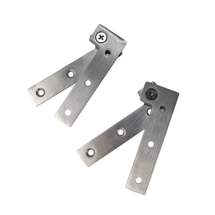 Offset Pivot Hinge Set - Stainless Steel - Max. 22 lbs - Model DPVG-008
