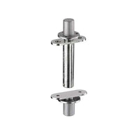 Flush pivot hinge