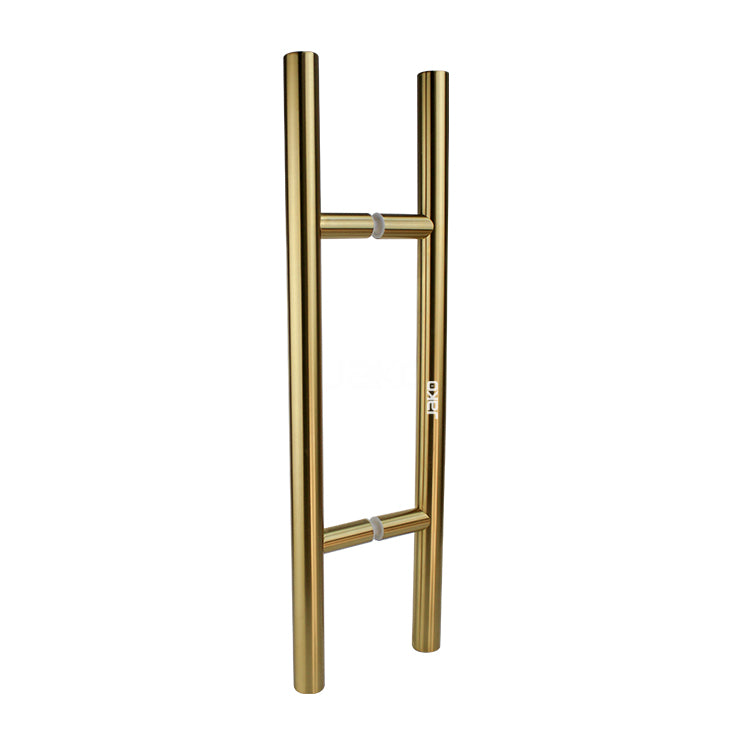 LADDER PULL HANDLE BACK-TO-BACK - SATIN BRASS MARINE FINISH - 304 STAINLESS STEEL - AVAILABLE IN 10 DIFFERENT SIZES - MOD. L20