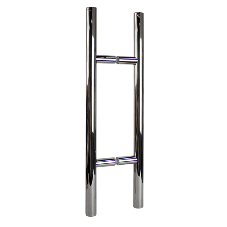 LADDER PULL HANDLE BACK-TO-BACK - POLISHED FINISH - 304 STAINLESS STEEL - AVAILABLE IN 10 DIFFERENT SIZES - MOD. L20