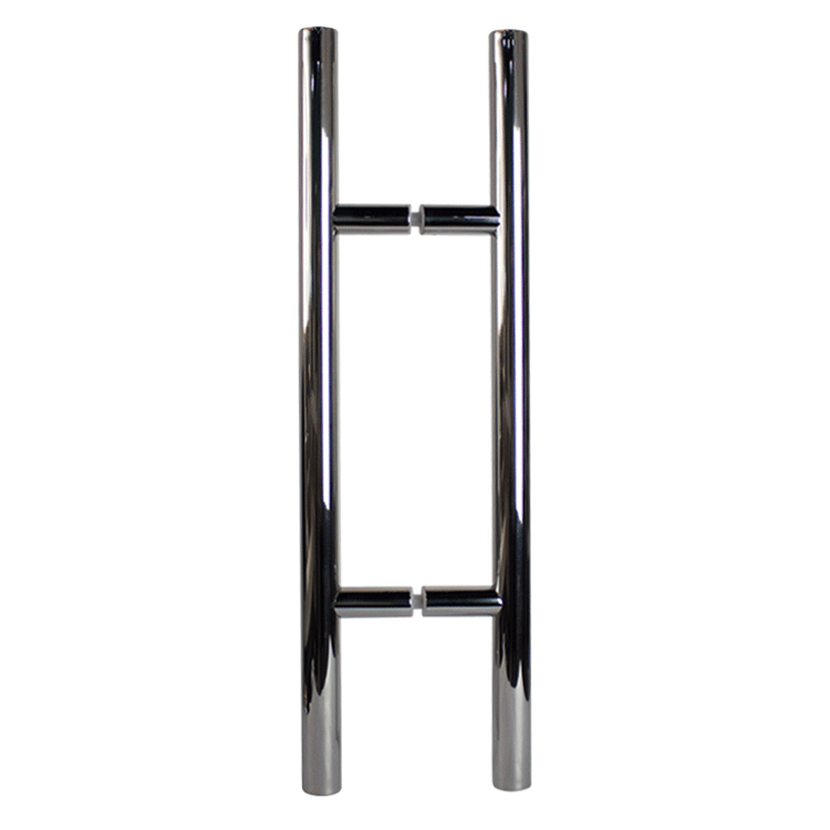 LADDER PULL HANDLE BACK-TO-BACK - POLISHED FINISH - 304 STAINLESS STEEL - AVAILABLE IN 10 DIFFERENT SIZES - MOD. L20