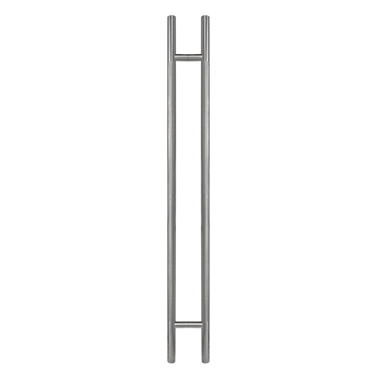 1-1/4” DIAMETER - KNURLED LADDER PULL HANDLE - BACK-TO-BACK - SATIN FINISH - 304 STAINLESS STEEL - MOD. L22