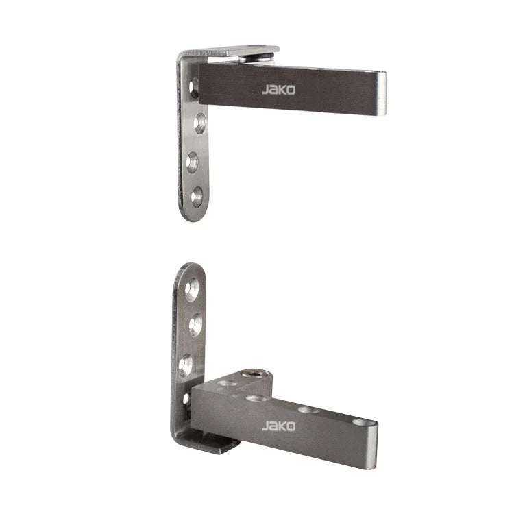 Stainless steel one-way door pivot hinge with adjustable height and hidden design for secret doors, max 88 lbs load capacity