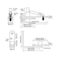 PIVOT HINGE FOR SWINGING DOORS 